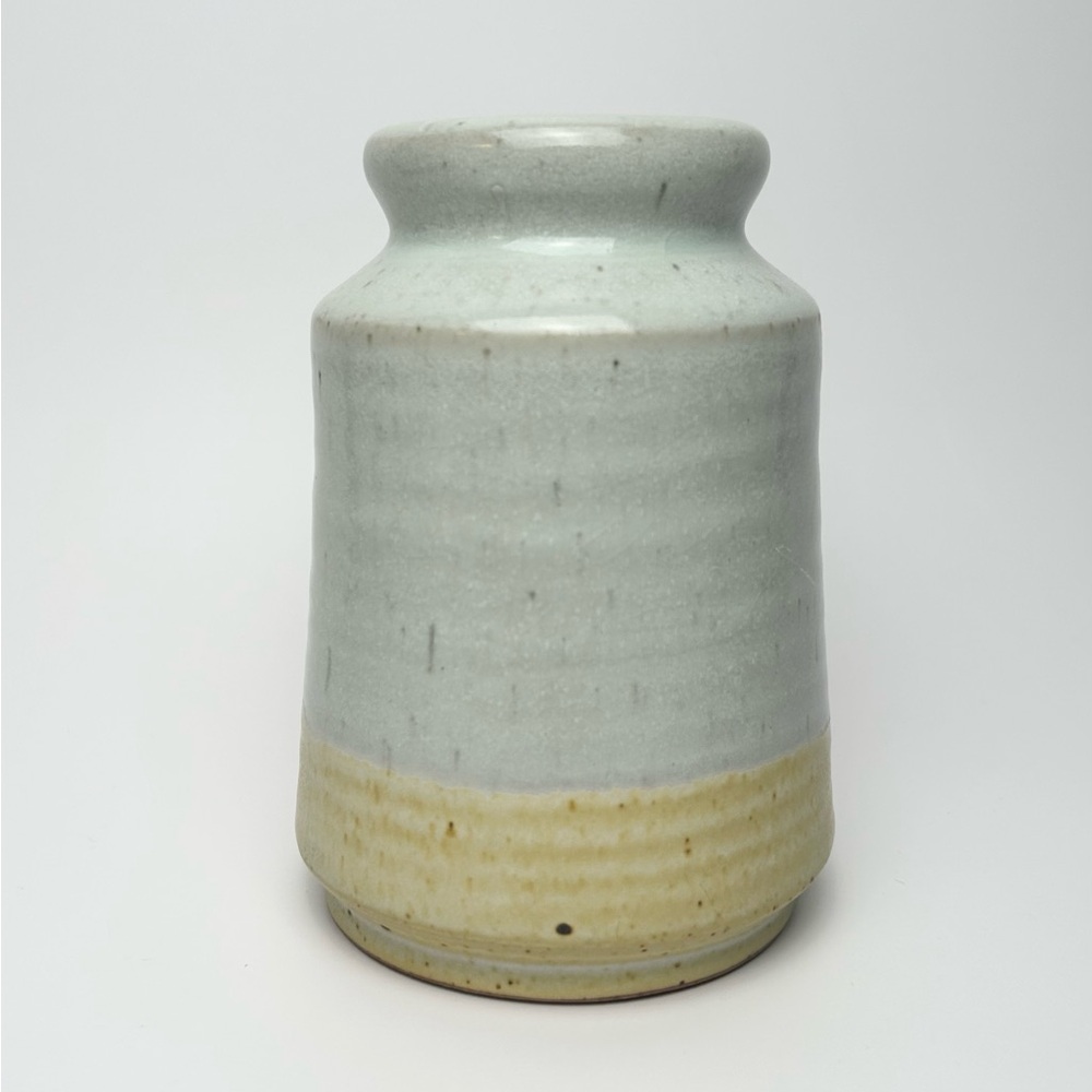 Handmade Pottery Vase Signed